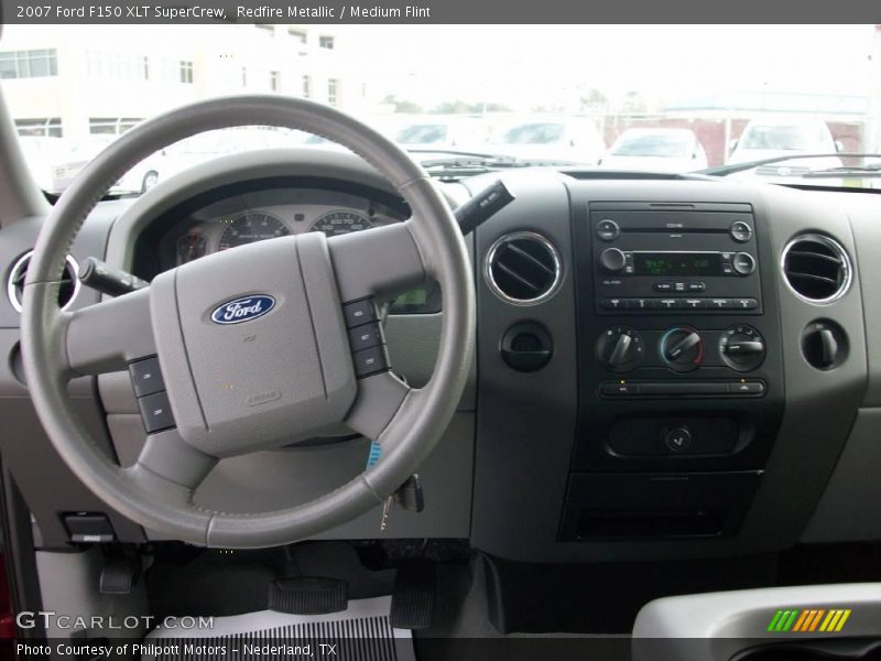 Redfire Metallic / Medium Flint 2007 Ford F150 XLT SuperCrew