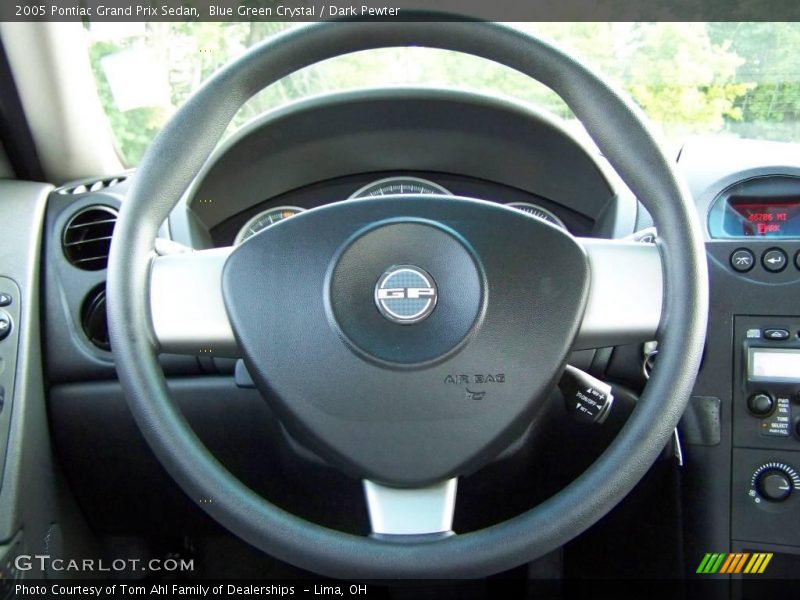Blue Green Crystal / Dark Pewter 2005 Pontiac Grand Prix Sedan