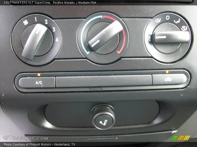 Redfire Metallic / Medium Flint 2007 Ford F150 XLT SuperCrew
