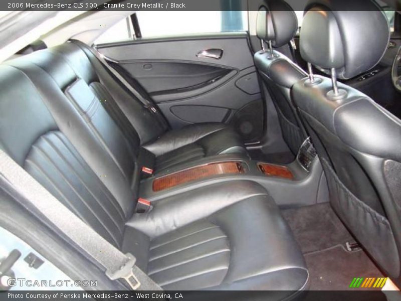 Granite Grey Metallic / Black 2006 Mercedes-Benz CLS 500