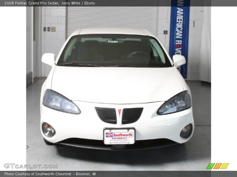 Ivory White / Ebony 2008 Pontiac Grand Prix Sedan