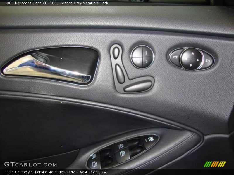 Granite Grey Metallic / Black 2006 Mercedes-Benz CLS 500