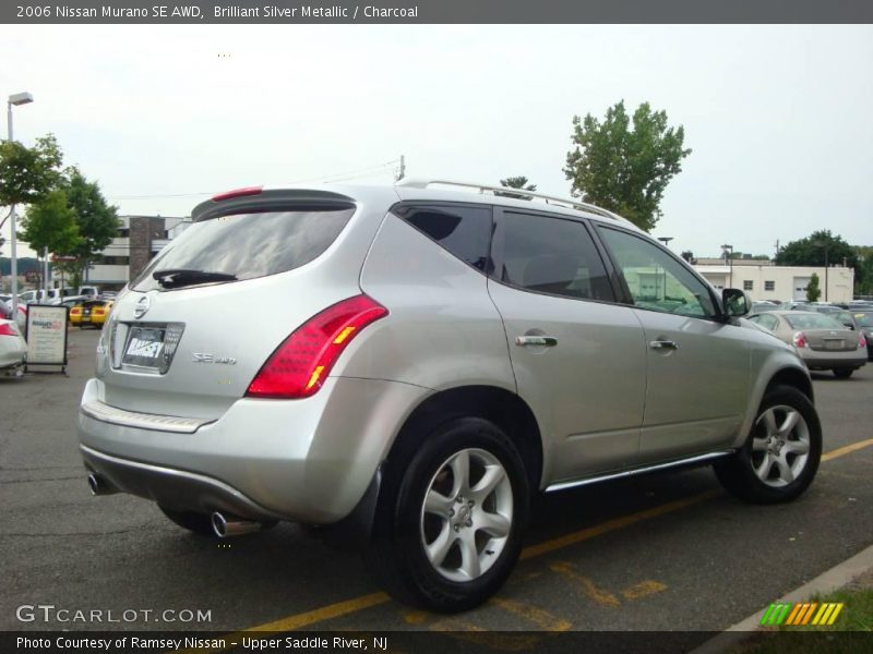 Brilliant Silver Metallic / Charcoal 2006 Nissan Murano SE AWD