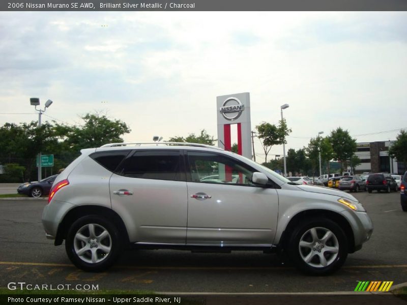 Brilliant Silver Metallic / Charcoal 2006 Nissan Murano SE AWD