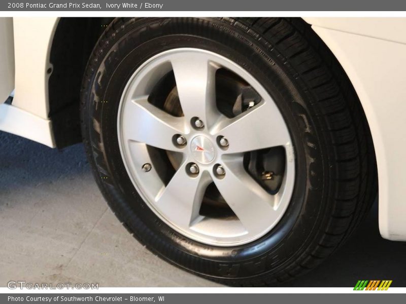 Ivory White / Ebony 2008 Pontiac Grand Prix Sedan