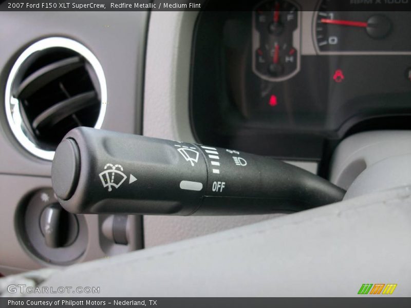 Redfire Metallic / Medium Flint 2007 Ford F150 XLT SuperCrew