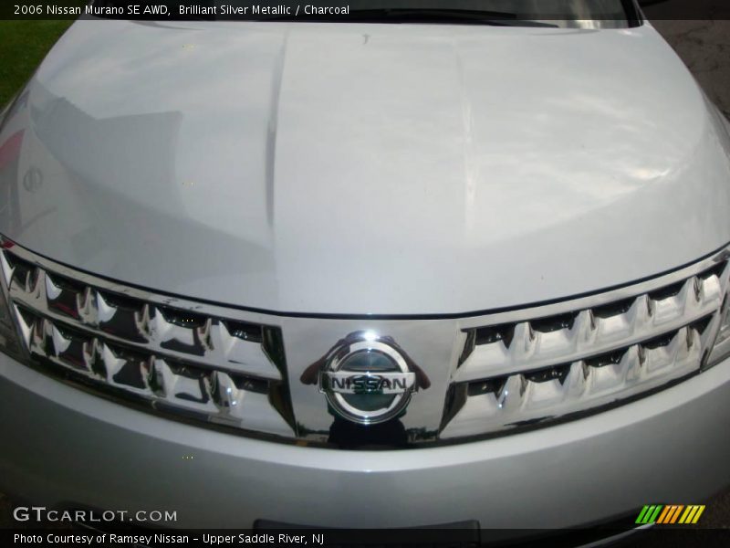 Brilliant Silver Metallic / Charcoal 2006 Nissan Murano SE AWD