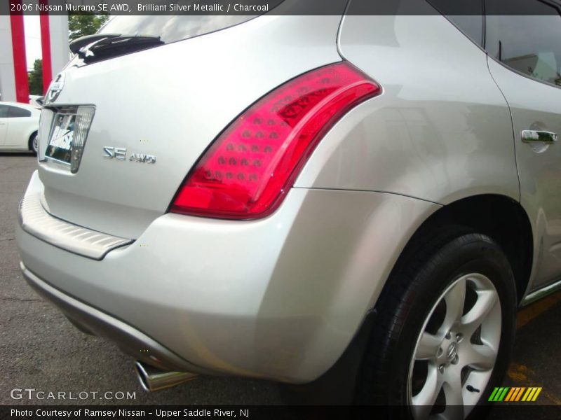 Brilliant Silver Metallic / Charcoal 2006 Nissan Murano SE AWD