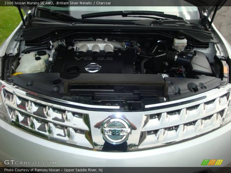 Brilliant Silver Metallic / Charcoal 2006 Nissan Murano SE AWD
