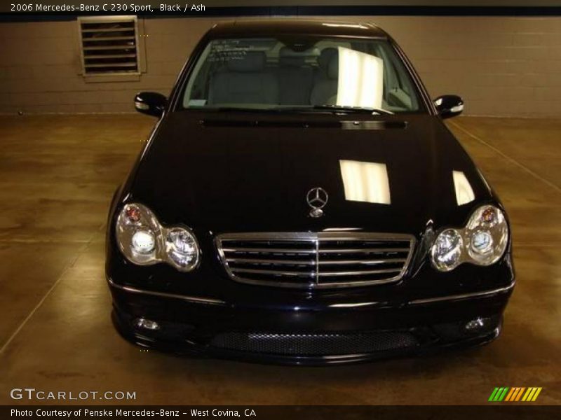 Black / Ash 2006 Mercedes-Benz C 230 Sport