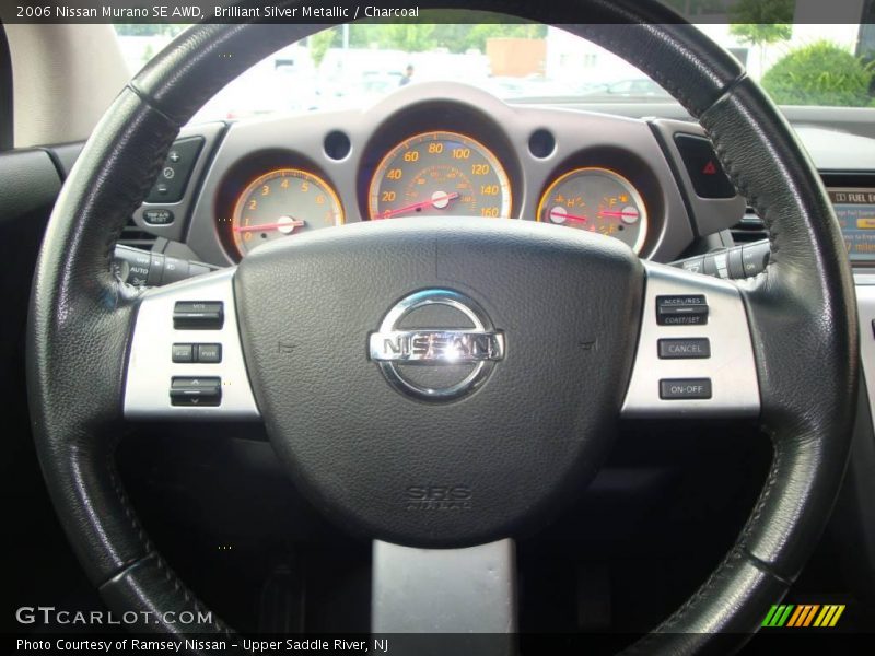 Brilliant Silver Metallic / Charcoal 2006 Nissan Murano SE AWD