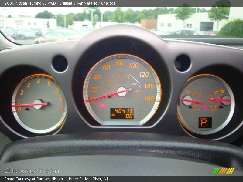 Brilliant Silver Metallic / Charcoal 2006 Nissan Murano SE AWD