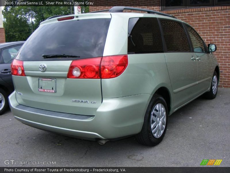 Silver Pine Mica / Stone Gray 2006 Toyota Sienna LE