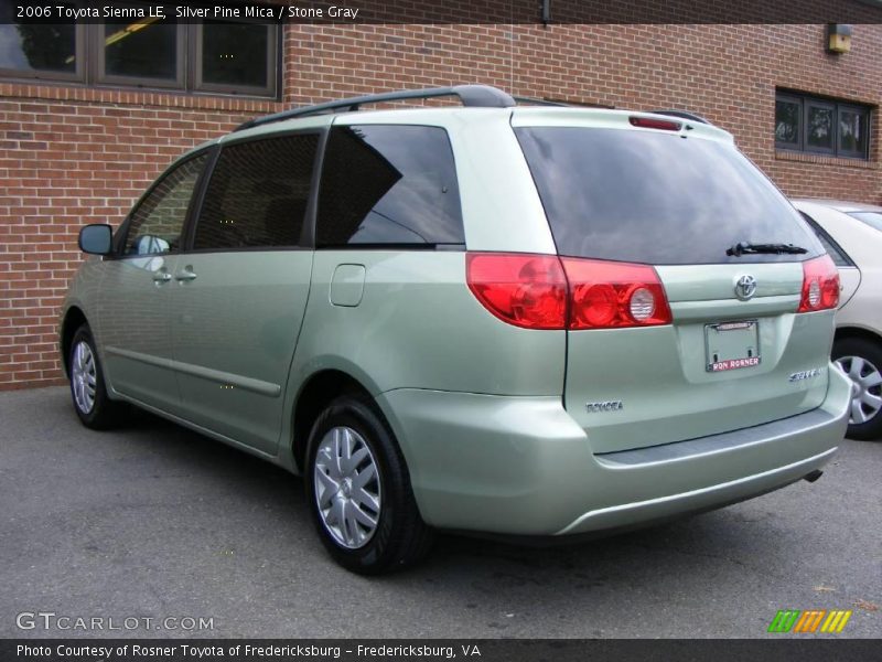 Silver Pine Mica / Stone Gray 2006 Toyota Sienna LE