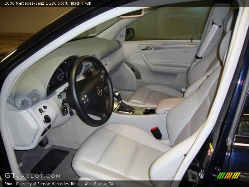 Black / Ash 2006 Mercedes-Benz C 230 Sport