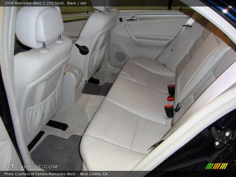 Black / Ash 2006 Mercedes-Benz C 230 Sport
