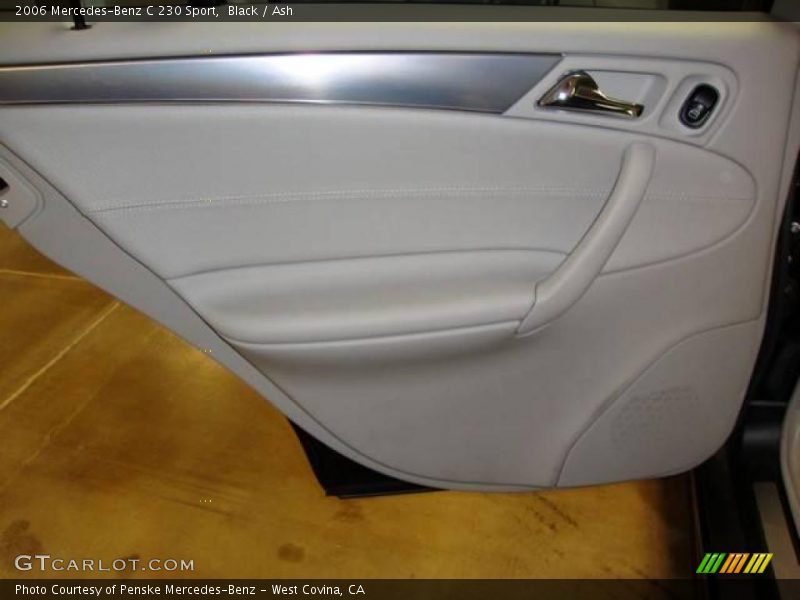 Black / Ash 2006 Mercedes-Benz C 230 Sport