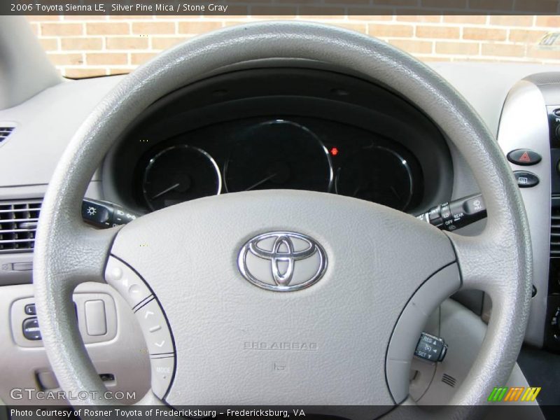 Silver Pine Mica / Stone Gray 2006 Toyota Sienna LE