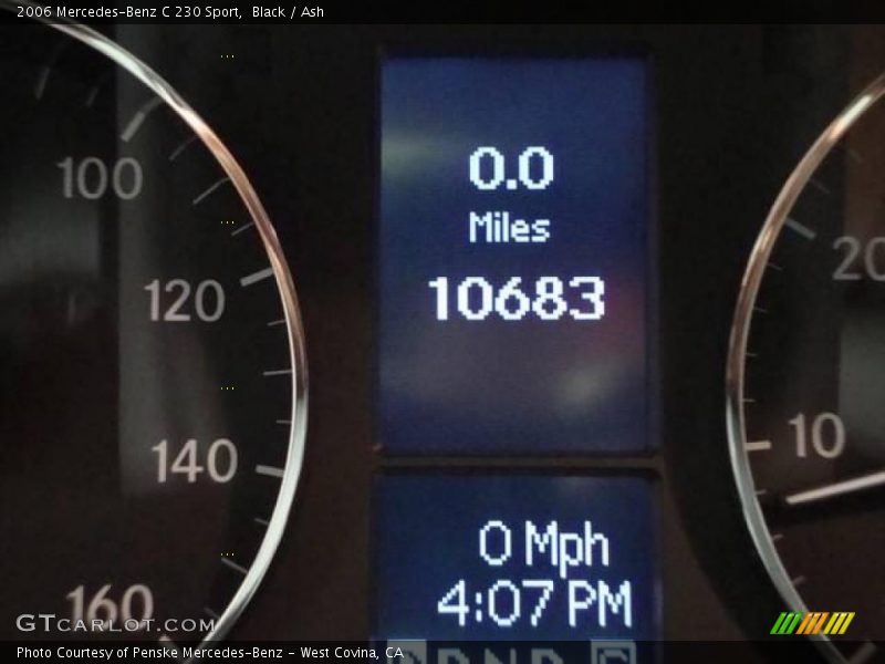 Black / Ash 2006 Mercedes-Benz C 230 Sport