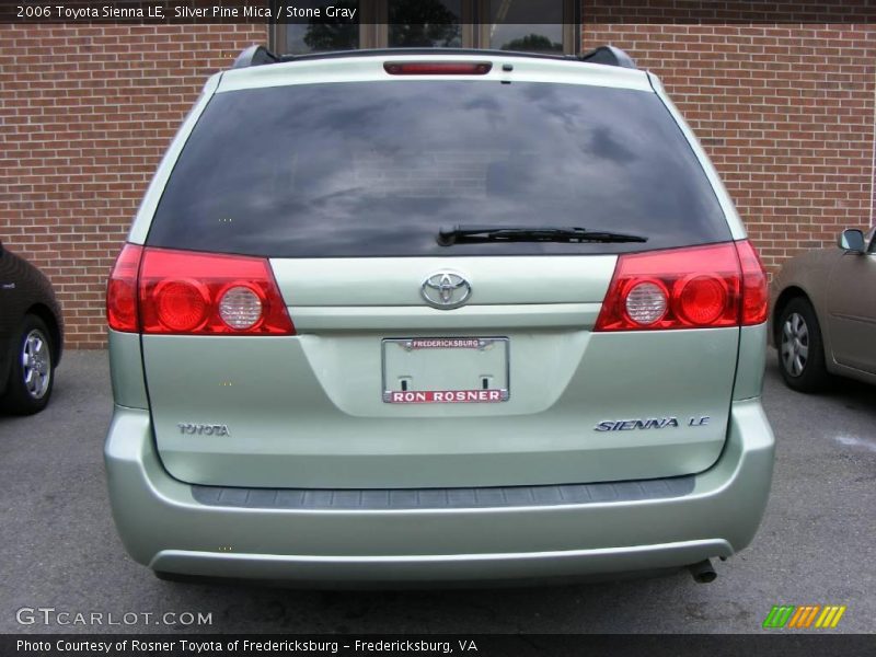 Silver Pine Mica / Stone Gray 2006 Toyota Sienna LE