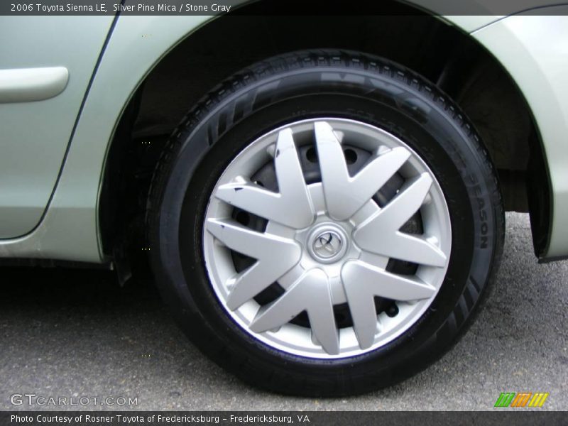 Silver Pine Mica / Stone Gray 2006 Toyota Sienna LE