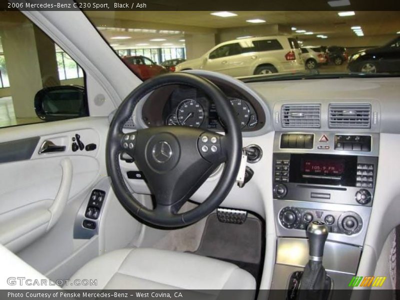 Black / Ash 2006 Mercedes-Benz C 230 Sport