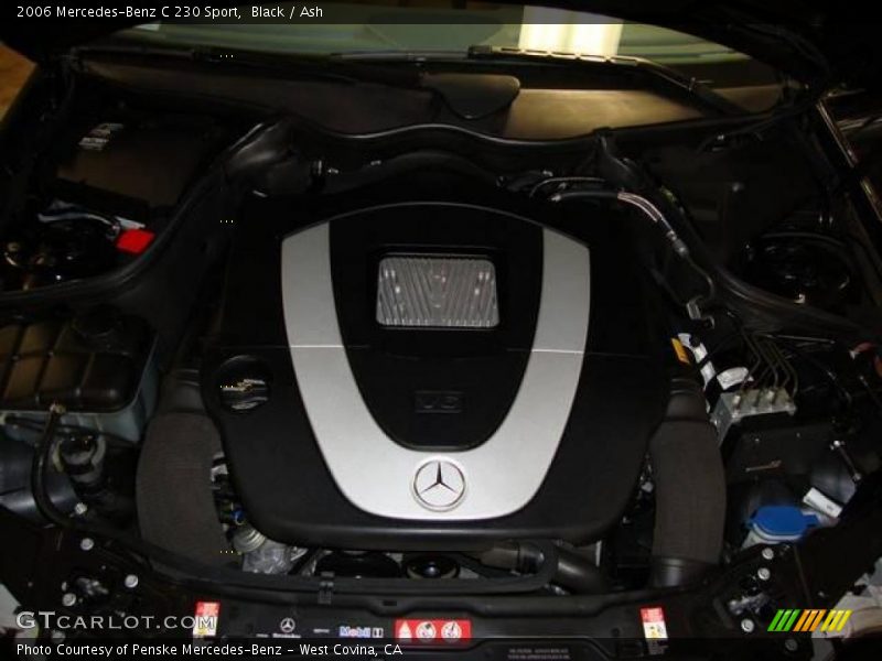 Black / Ash 2006 Mercedes-Benz C 230 Sport