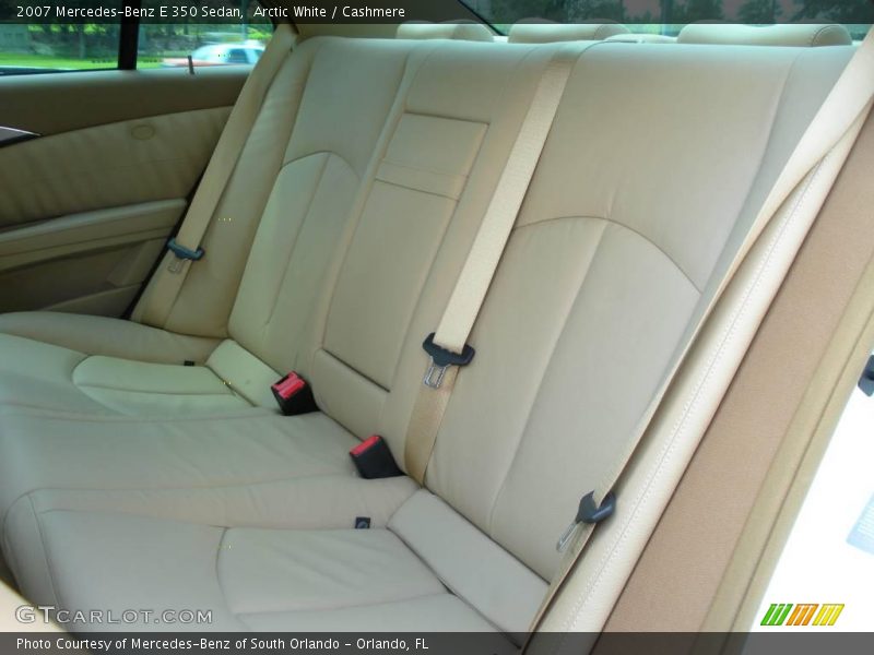 Arctic White / Cashmere 2007 Mercedes-Benz E 350 Sedan