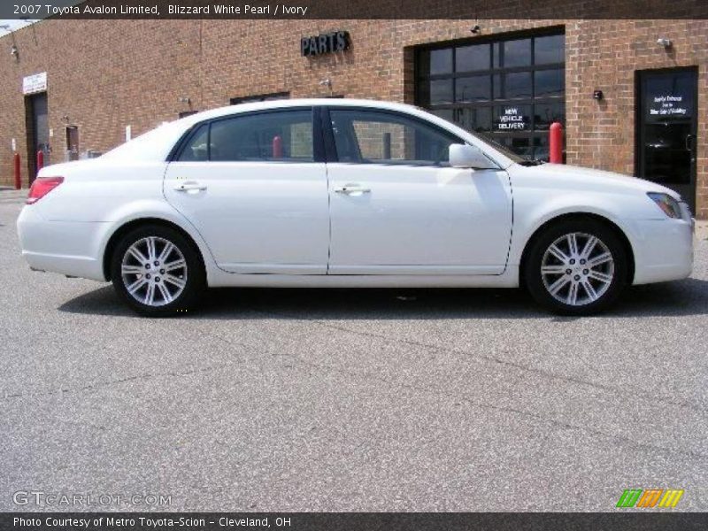 Blizzard White Pearl / Ivory 2007 Toyota Avalon Limited