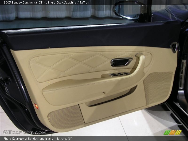 Dark Sapphire / Saffron 2005 Bentley Continental GT Mulliner