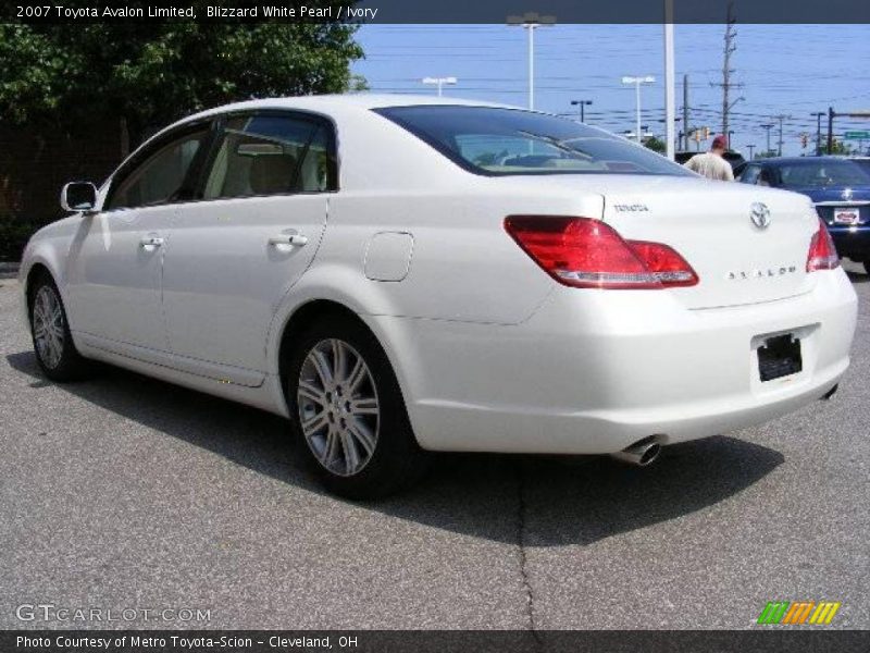 Blizzard White Pearl / Ivory 2007 Toyota Avalon Limited