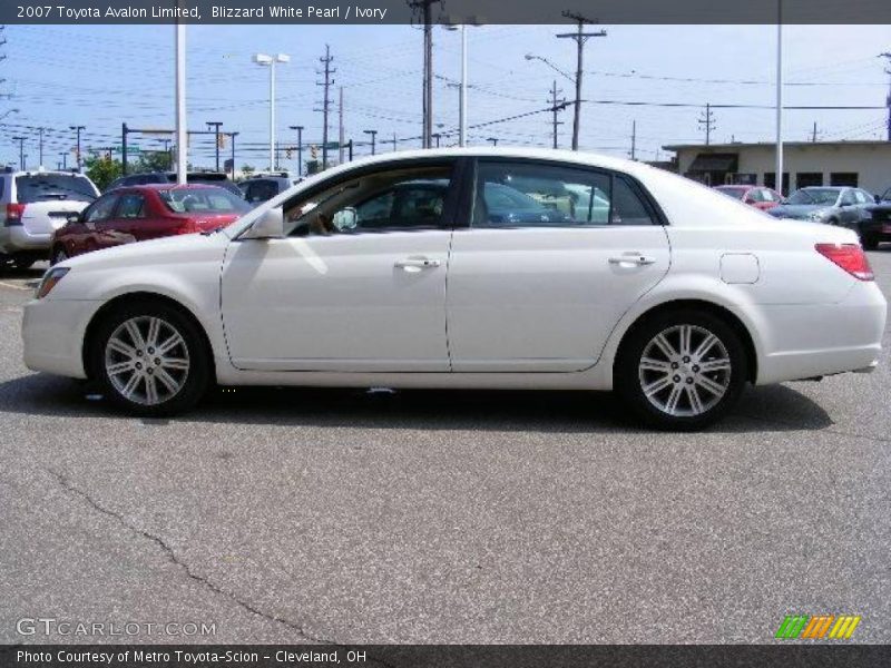 Blizzard White Pearl / Ivory 2007 Toyota Avalon Limited