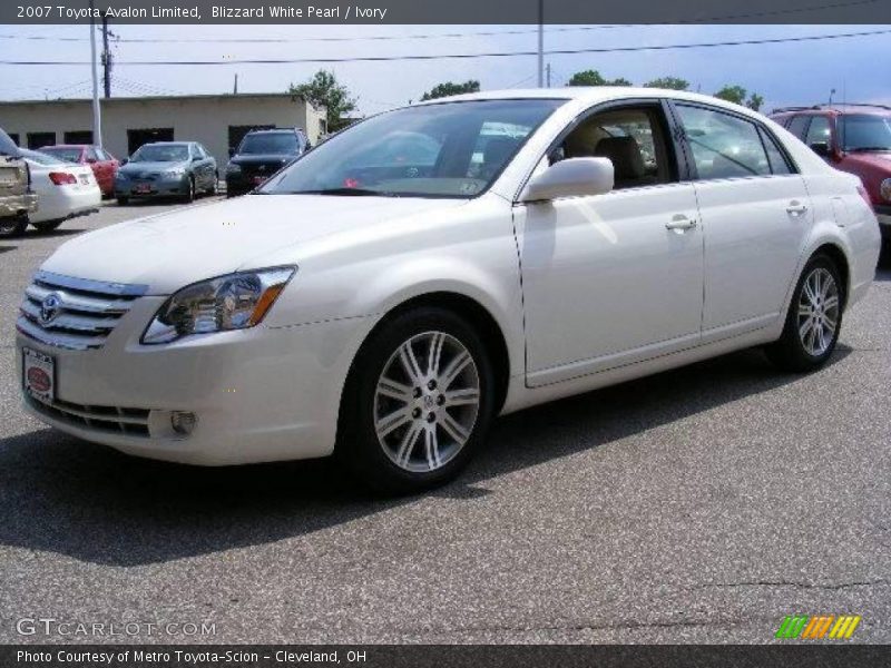 Blizzard White Pearl / Ivory 2007 Toyota Avalon Limited