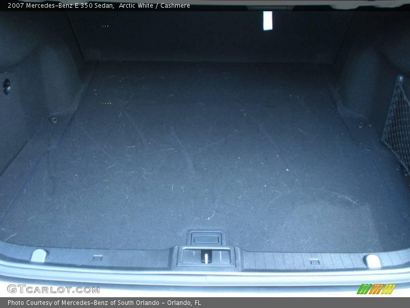 Arctic White / Cashmere 2007 Mercedes-Benz E 350 Sedan
