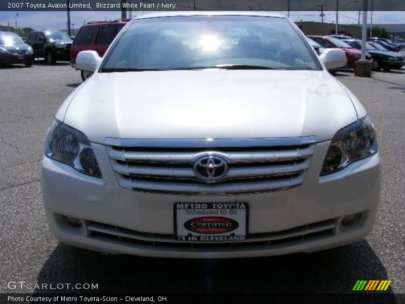 Blizzard White Pearl / Ivory 2007 Toyota Avalon Limited