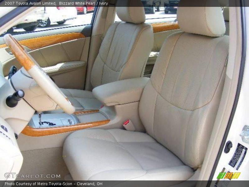 Blizzard White Pearl / Ivory 2007 Toyota Avalon Limited
