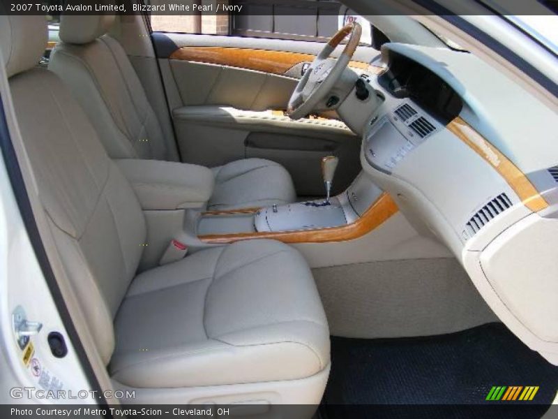 Blizzard White Pearl / Ivory 2007 Toyota Avalon Limited