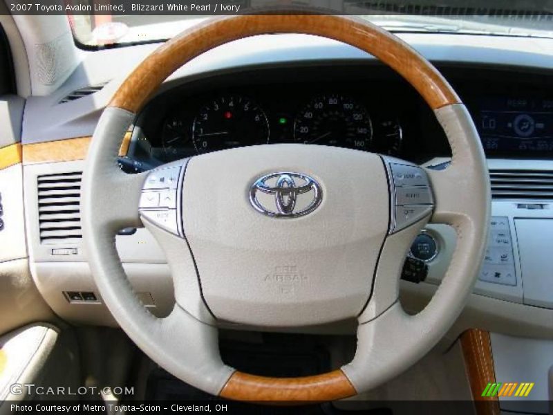 Blizzard White Pearl / Ivory 2007 Toyota Avalon Limited