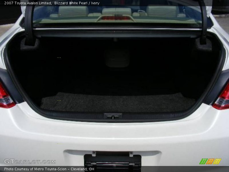 Blizzard White Pearl / Ivory 2007 Toyota Avalon Limited