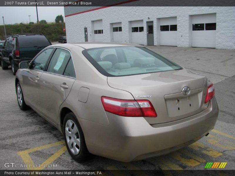Desert Sand Mica / Bisque 2007 Toyota Camry LE