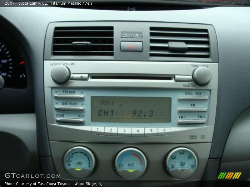 Titanium Metallic / Ash 2007 Toyota Camry CE