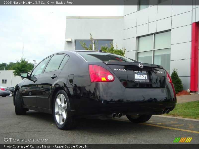 2006 Nissan maxima sl black #6