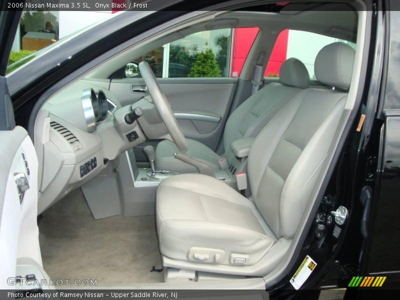 Onyx Black / Frost 2006 Nissan Maxima 3.5 SL