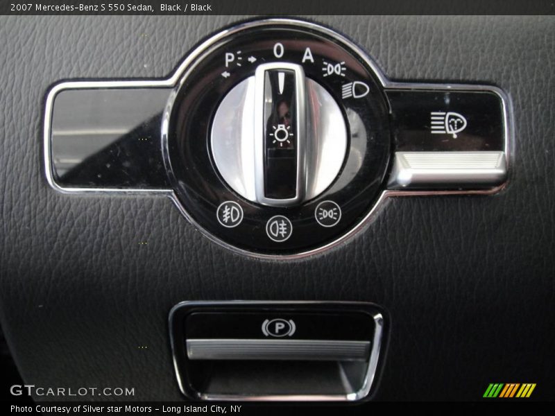Black / Black 2007 Mercedes-Benz S 550 Sedan