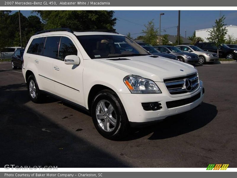Alabaster White / Macadamia 2007 Mercedes-Benz GL 450