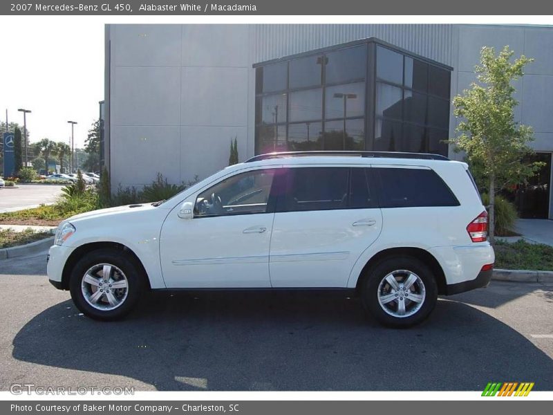 Alabaster White / Macadamia 2007 Mercedes-Benz GL 450