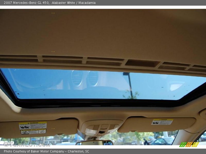 Alabaster White / Macadamia 2007 Mercedes-Benz GL 450