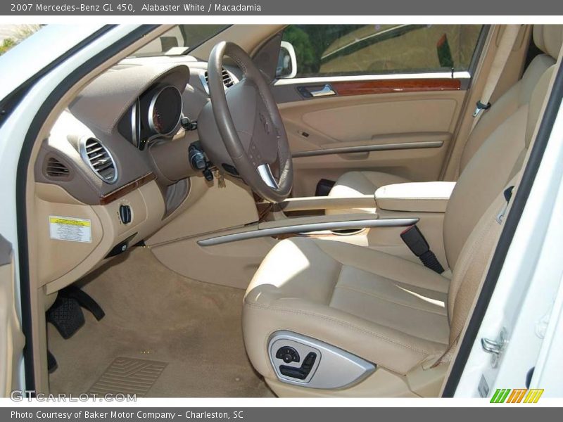 Alabaster White / Macadamia 2007 Mercedes-Benz GL 450