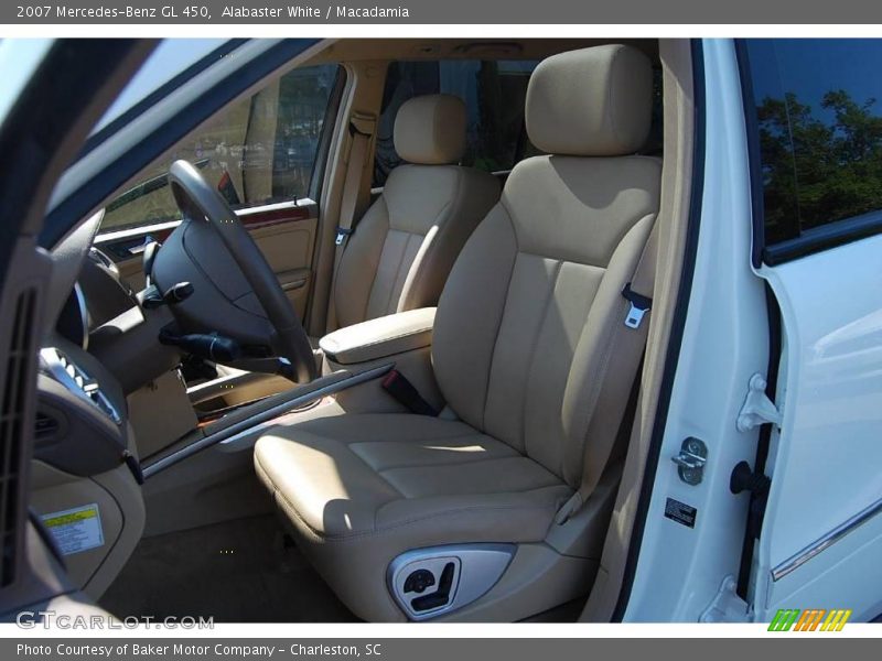 Alabaster White / Macadamia 2007 Mercedes-Benz GL 450