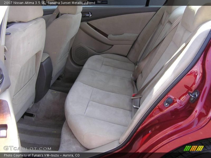 Sonoma Sunset Metallic / Blond 2007 Nissan Altima 3.5 SE
